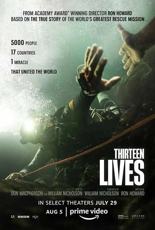 Thirteen Lives Survival Movie Poster