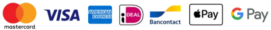 Available Secure Payment Methods: Visa, MasterCard, PayPal, American Express